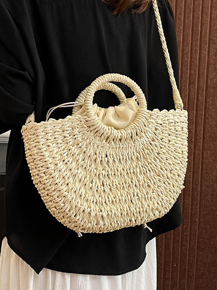 SILA - Bolso de Playa con Asa Redonda - OSMARA Fashion - vista 3