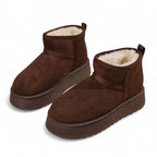 Sally - Bota Forrada Cálida y de Tendencia para Mujer