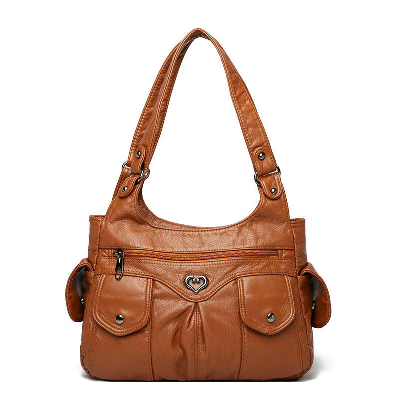 VICKY - Bolso de Piel Organizado
