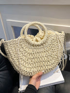 SILA - Bolso de Playa con Asa Redonda - OSMARA Fashion - vista 5