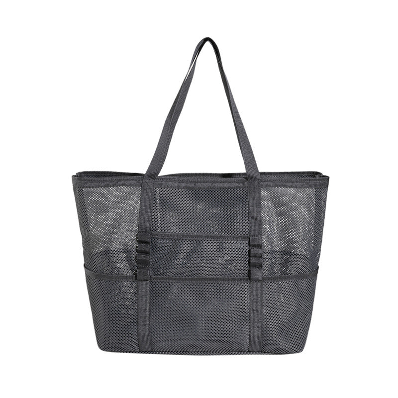 NELLY - Bolso de Playa Grande Transparente - OSMARA Fashion - vista 3