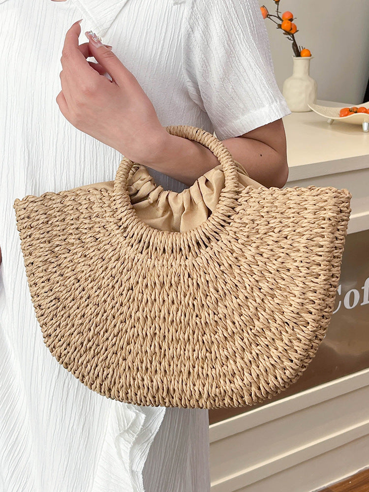 SILA - Bolso de Playa con Asa Redonda - OSMARA Fashion - vista 6