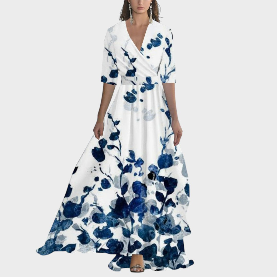Helena | Maxi Dress with Dazzling Floral Print