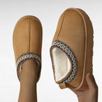 Douv - Botas Zapatillas Forradas Cálida de Ante