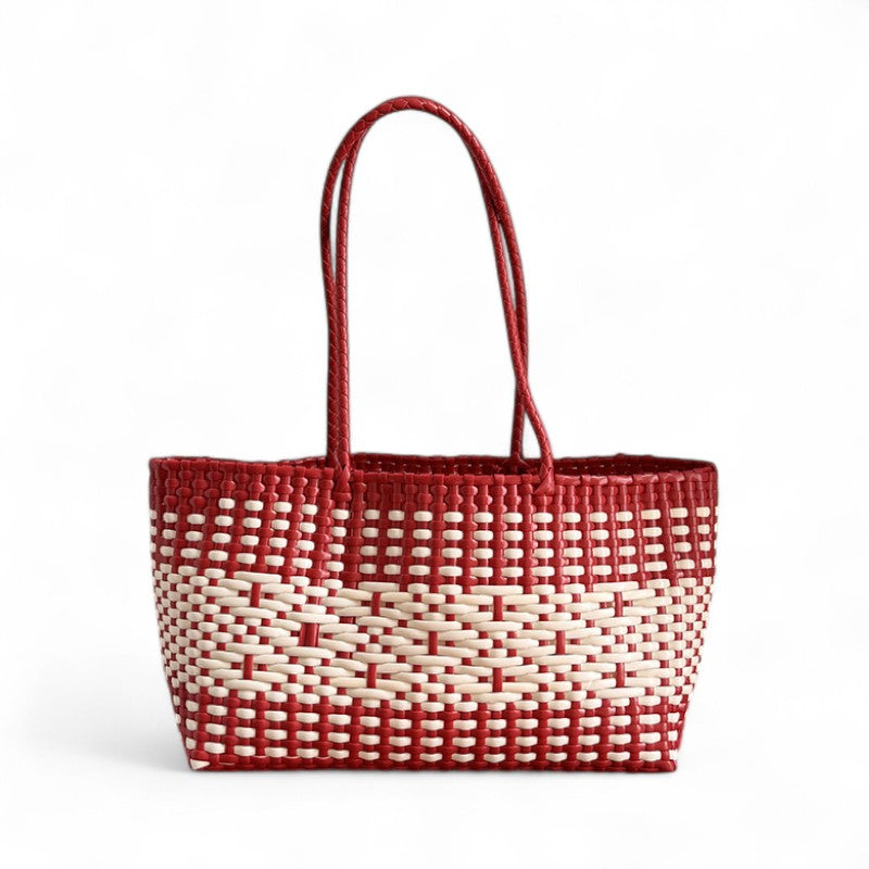 ARIEL - Bolso de playa de plástico tejido - OSMARA Fashion - vista 3