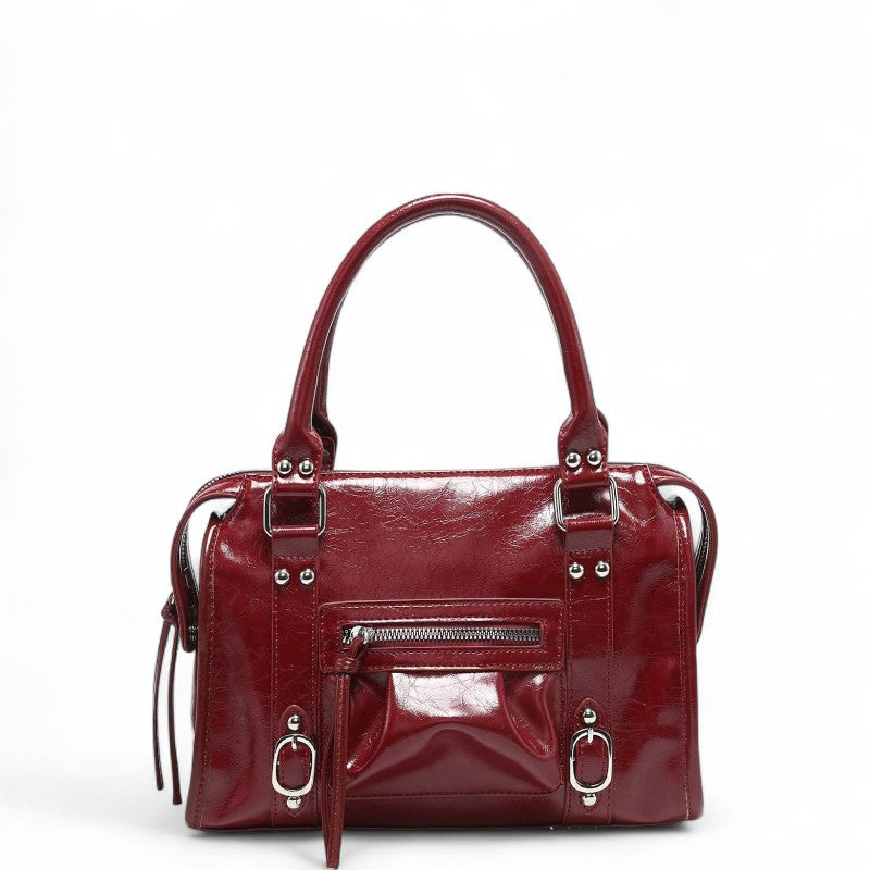 MAELYS - Bolso de Piel Vintage de Tendencia
