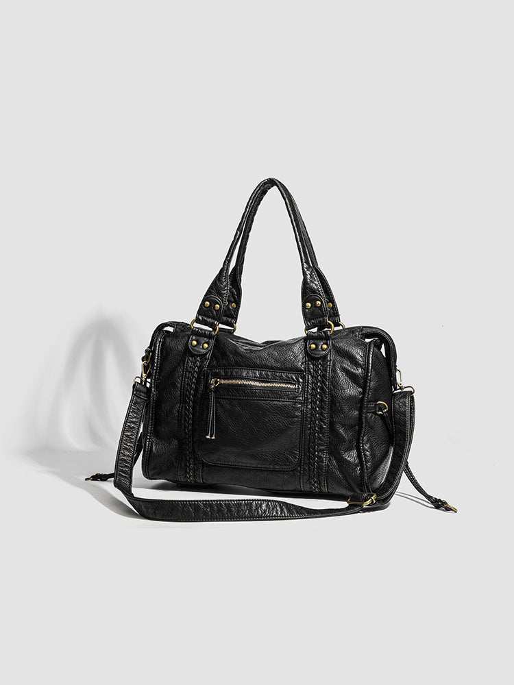 RAQUEL - Bolso Bandolera para Clases de Piel Rígida - OSMARA Fashion - vista 12