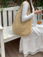 CAMILLE - Bolso de Playa Tote Tejido - OSMARA Fashion - vista 5