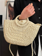 SILA - Bolso de Playa con Asa Redonda - OSMARA Fashion - vista 4