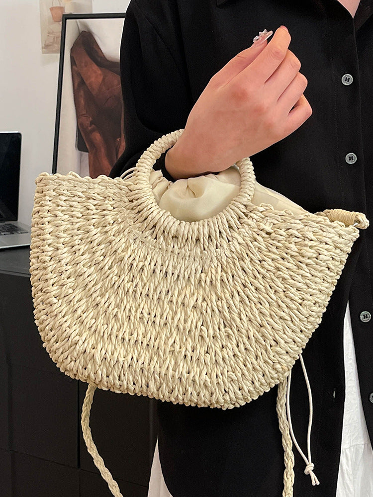 SILA - Bolso de Playa con Asa Redonda - OSMARA Fashion - vista 4