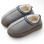 Douv - Botas Zapatillas Forradas Cálida de Ante