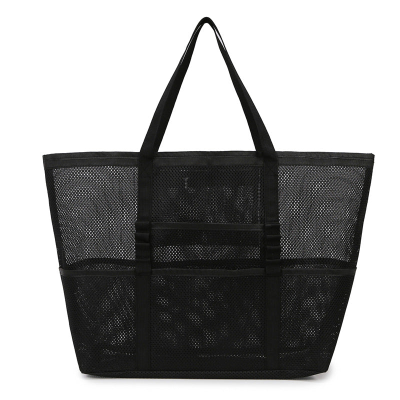 NELLY - Bolso de Playa Grande Transparente - OSMARA Fashion - vista 2