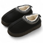 Douv - Botas Zapatillas Forradas Cálida de Ante