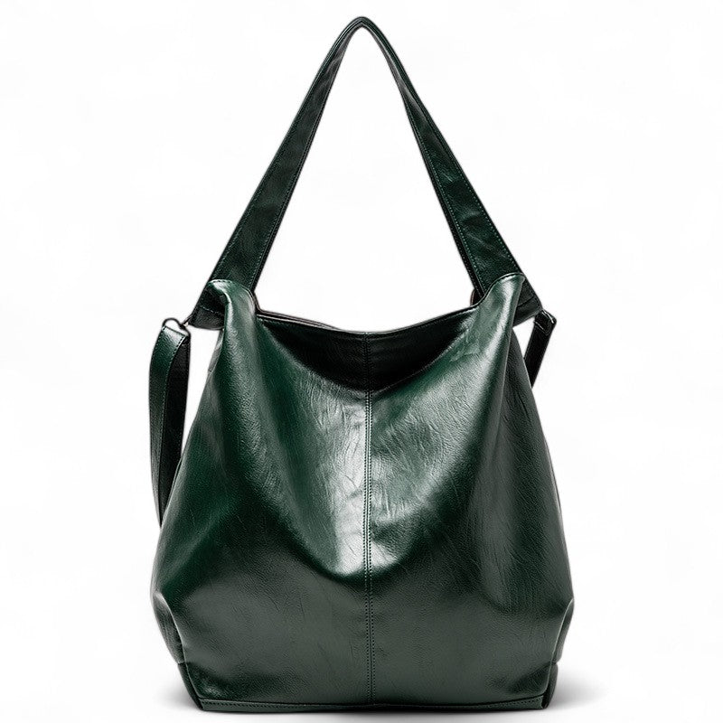 CANDICE - Bolso Grande con Bandolera de Cuero Suave