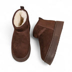 Sally - Bota Forrada Cálida y de Tendencia para Mujer