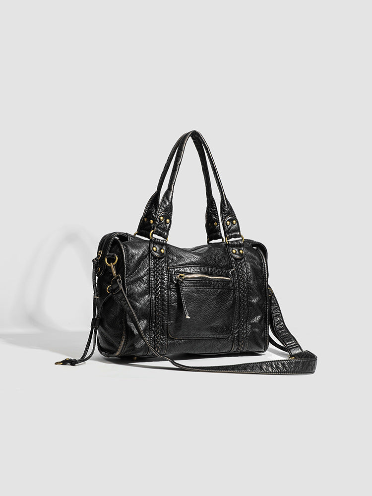 RAQUEL - Bolso Bandolera para Clases de Piel Rígida - OSMARA Fashion - vista 11