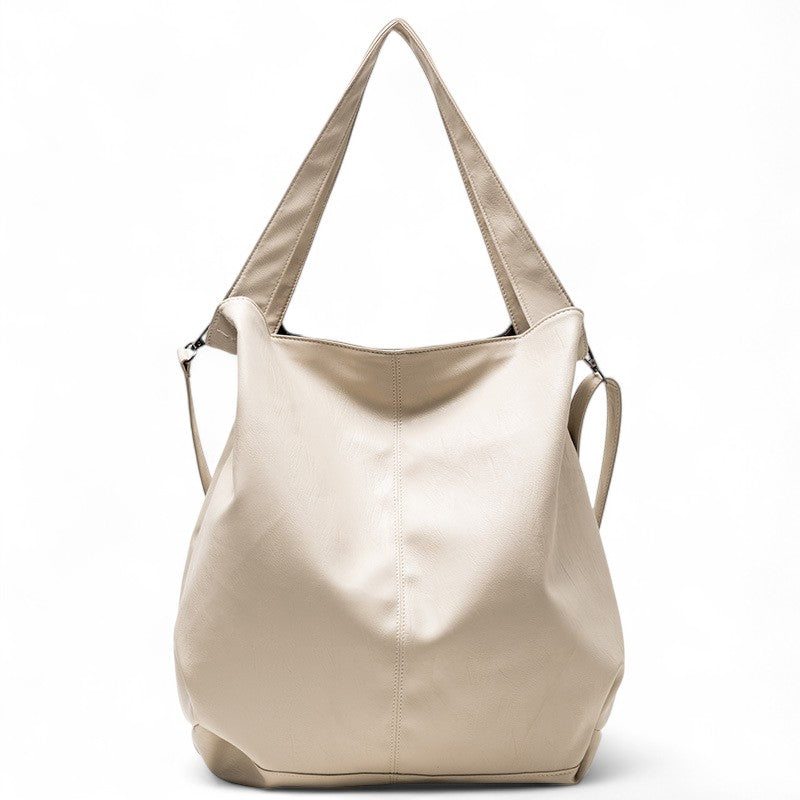 CANDICE - Bolso Grande con Bandolera de Cuero Suave