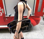FIOLINE - Bolso de Piel Estilo Retro