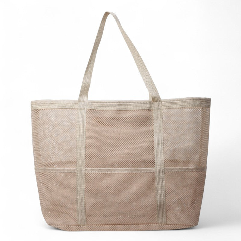 NELLY - Bolso de Playa Grande Transparente - OSMARA Fashion