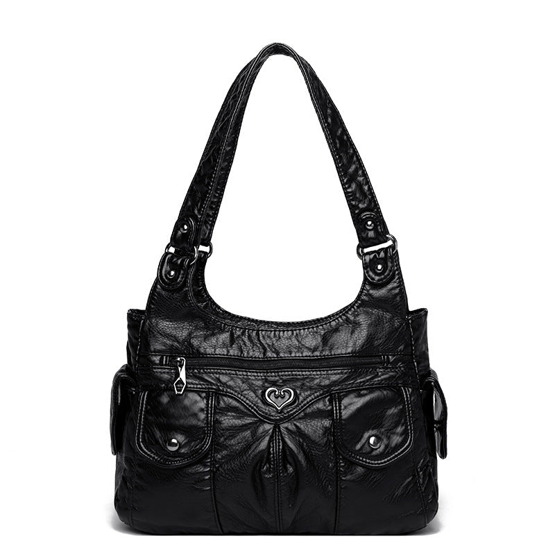 VICKY - Bolso de Piel Organizado
