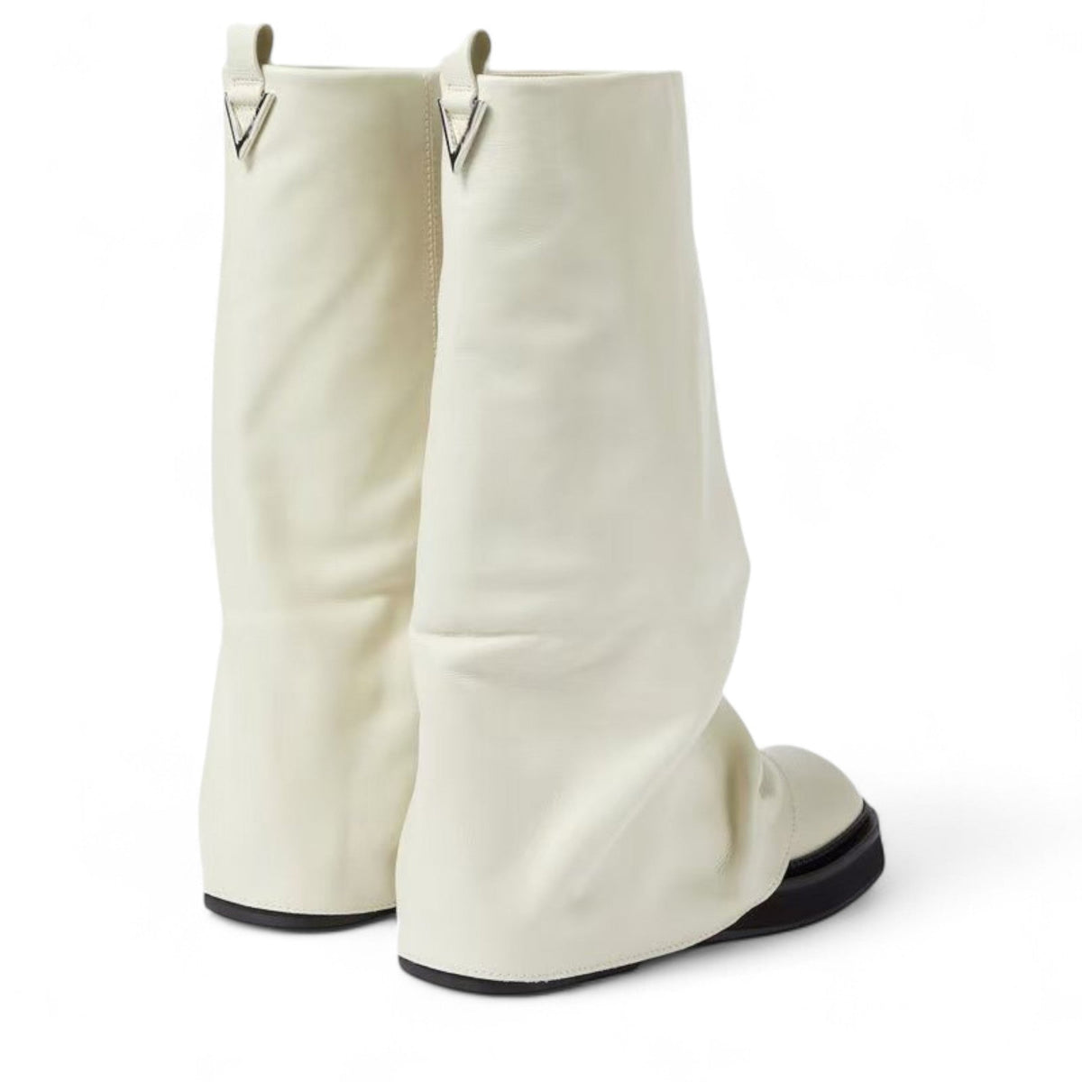 Avyra - Bota Slouch Alta Mujer de Piel