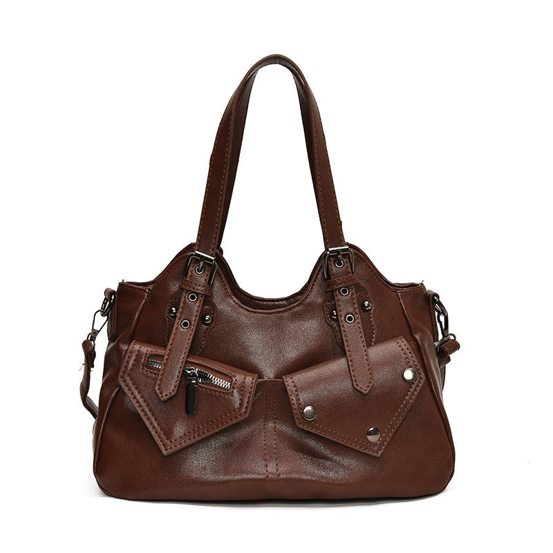 CYNTHIA - Bolso para Clases de Piel Multibolsillos - OSMARA Fashion - vista 4