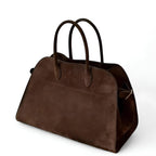CINTIA - Bolso Grande de Gamuza con Bandolera