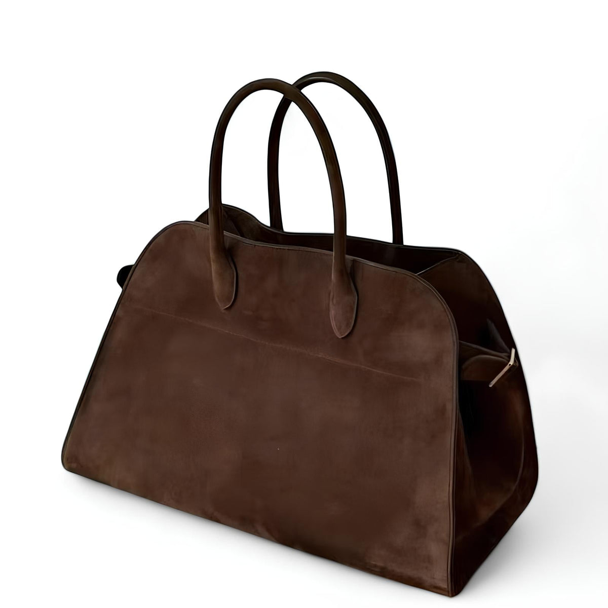 CINTIA - Bolso Grande de Gamuza con Bandolera