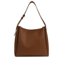 SACHA - Bolso Bandolera de Piel Lisa con Cartera a Juego