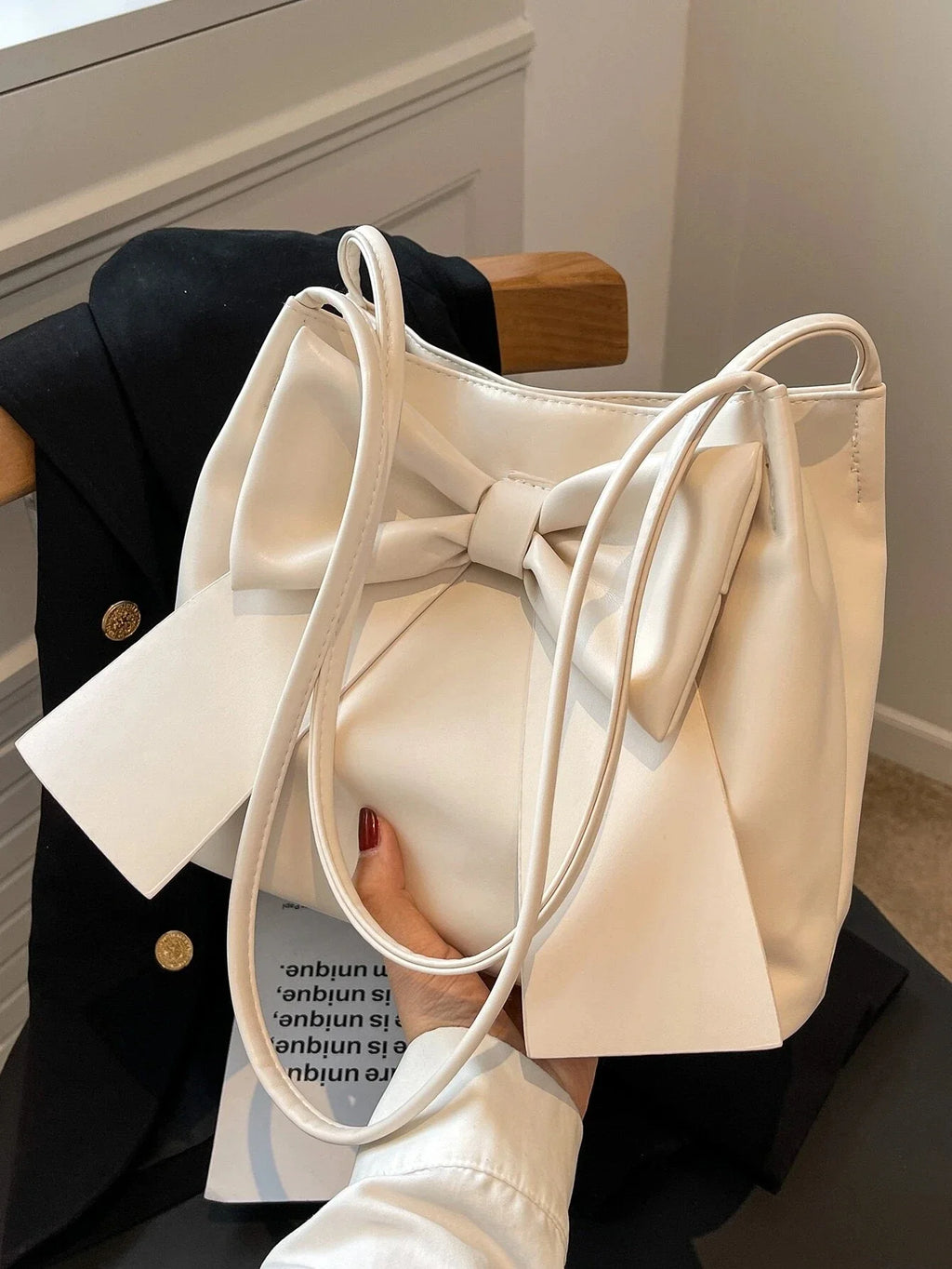 LIAM - Bolso para Clases Ligero con Lazo - OSMARA Fashion - vista 4