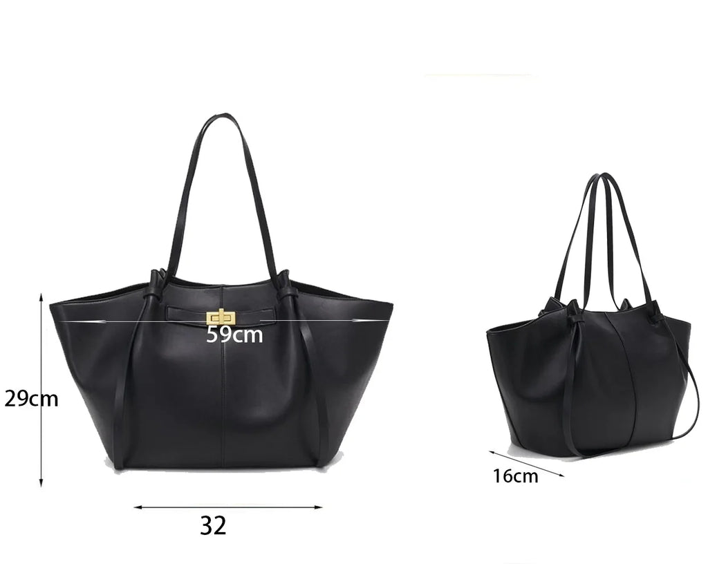 ARYS – Bolso de Mano de Cuero Elegante Gran Capacidad - OSMARA Fashion - vista 14