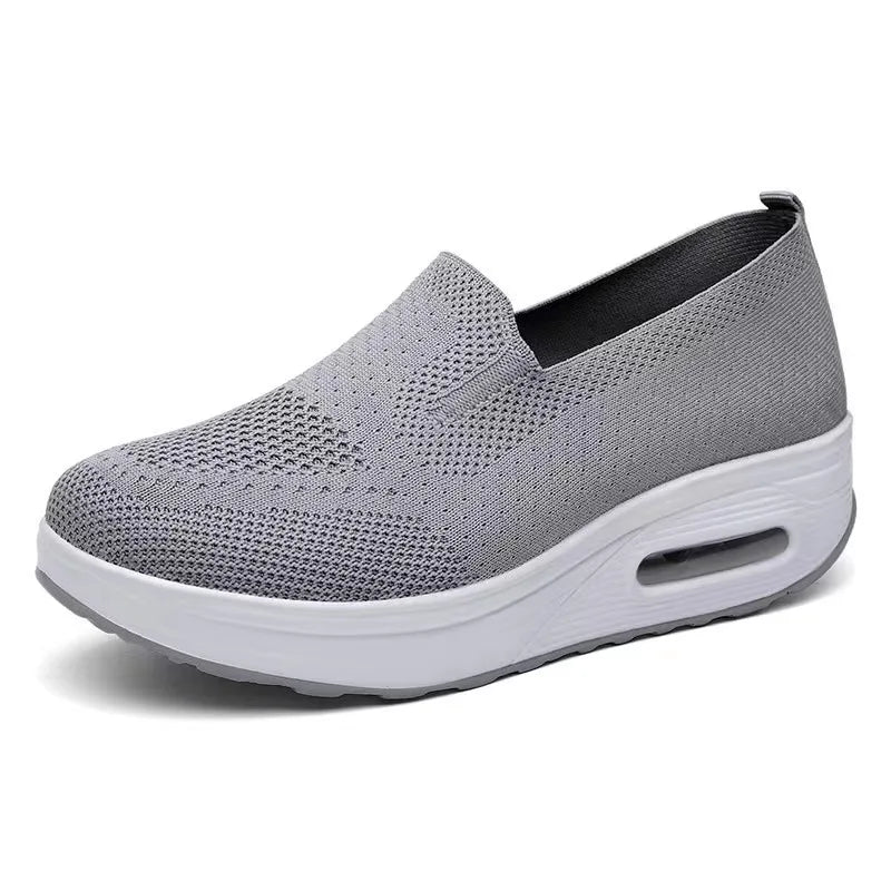 Kaven - Mocasín de Cuña Mujer de Suela Air