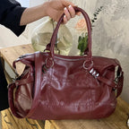 SEWY - Bolso para Clases Vintage de Piel - OSMARA Fashion - vista 6