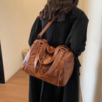 CHLOE - Bolso Bandolera de Piel de Gran Capacidad