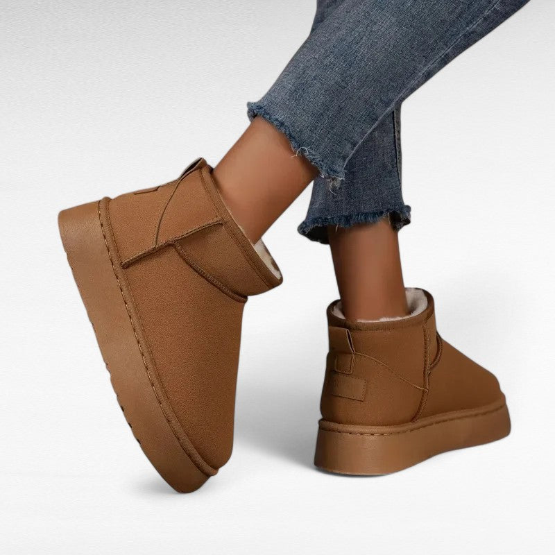 Laya - Botas Forradas Gruesa Mujer de Tendencia