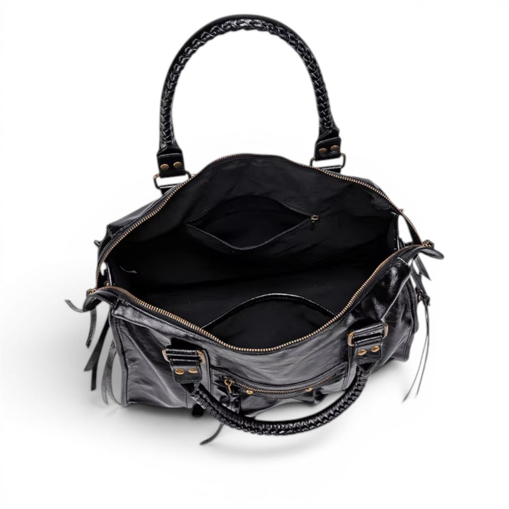DARYA - Bolso para Clases Grande de Piel Vintage - OSMARA Fashion - vista 8