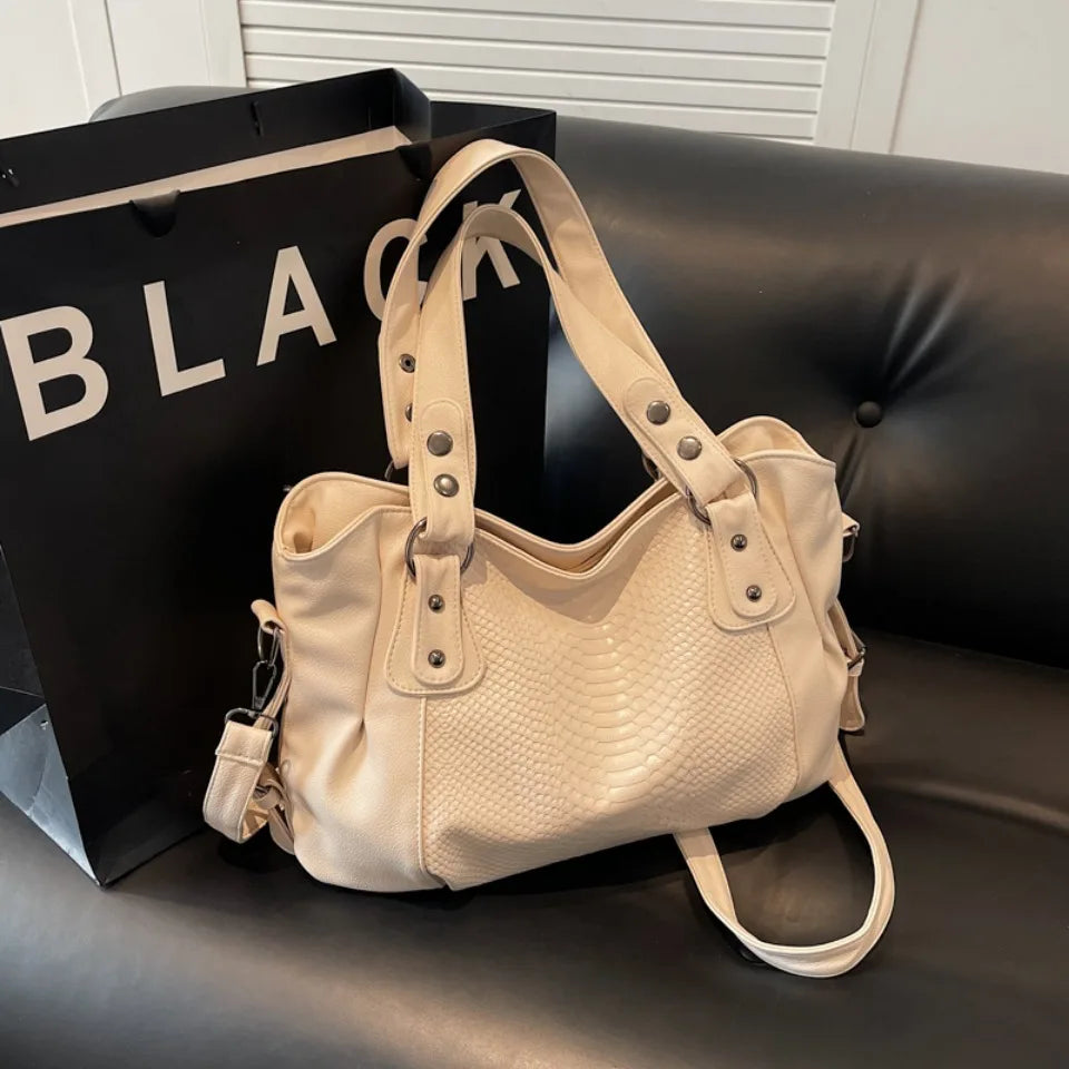RUBI - Bolso para Clases de Lujo en Piel Grabada - OSMARA Fashion - vista 9
