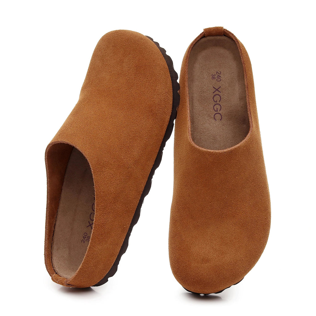 Awily - Zueco Estilo Minimalista Casual para Mujer