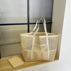 NELLY - Bolso de Playa Grande Transparente - OSMARA Fashion - vista 7