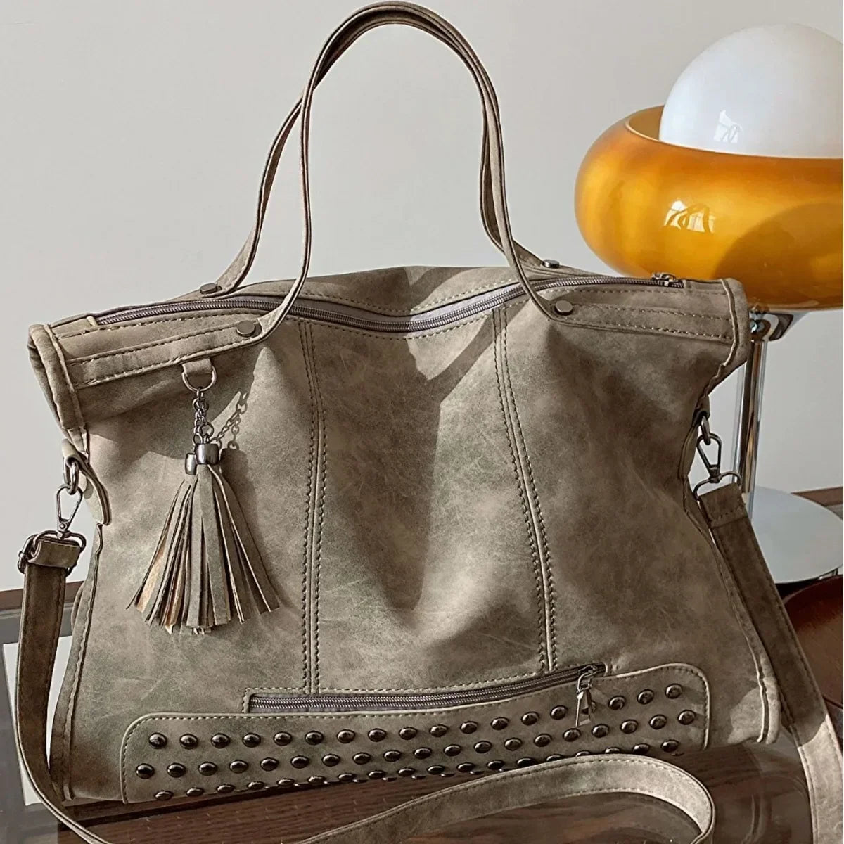 CLIA - Bolso Bandolera para Clases Retro - OSMARA Fashion - vista 4