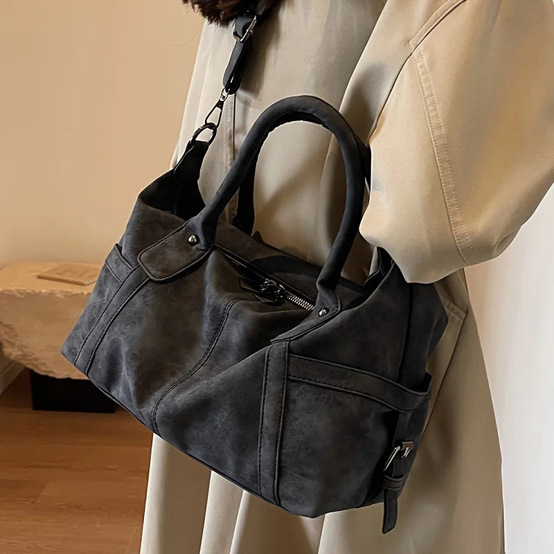 LADO - Bolso para Clases Tote de Piel - OSMARA Fashion - vista 7