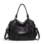 QARYA - Bolso para Clases de Piel Multibolsillos - OSMARA Fashion