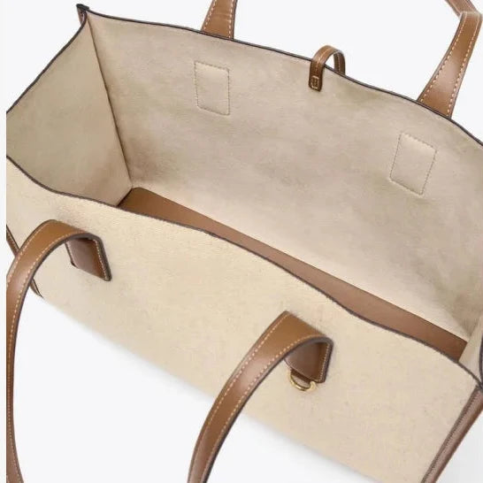 NEFTARI - Bolso Capazo de Lona Elegante