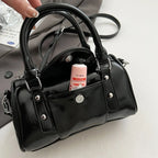 SANDY - Bolso de Piel Charol Elegante