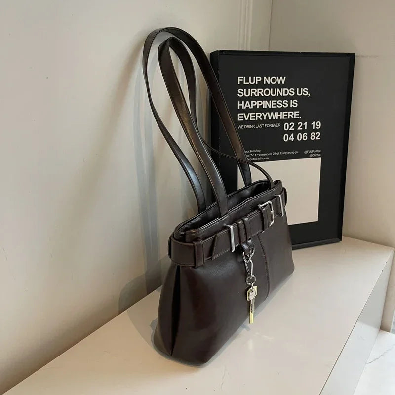 EMILIA - Bolso de Piel Elegante con Bandolera