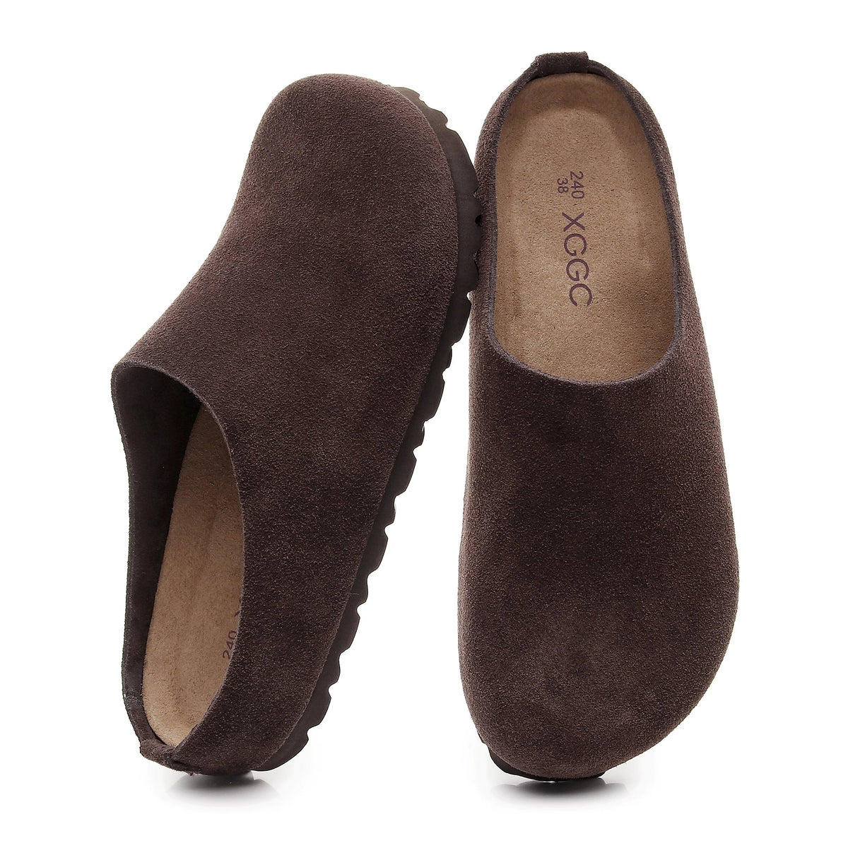 Awily - Zueco Estilo Minimalista Casual para Mujer