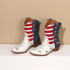 Yanet - Bota Campera Baja Estilo Western USA