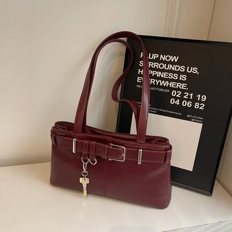 EMILIA - Bolso de Piel Elegante con Bandolera