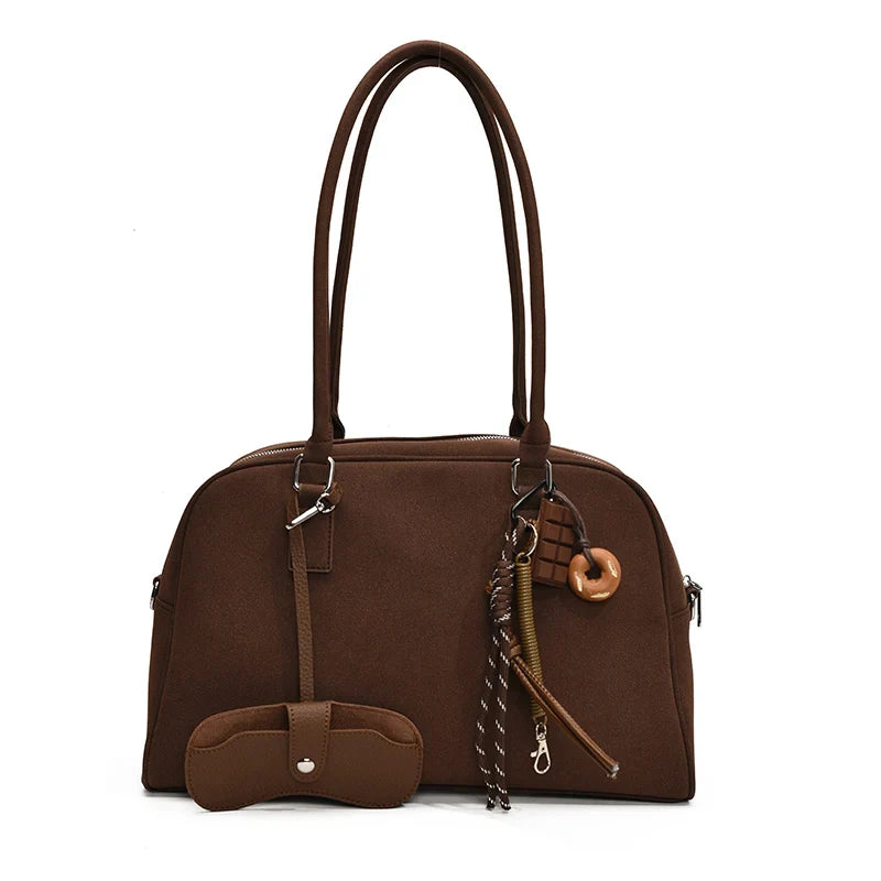 MARIA - Bolso Bandolera para Clases de Ante - OSMARA Fashion - vista 3