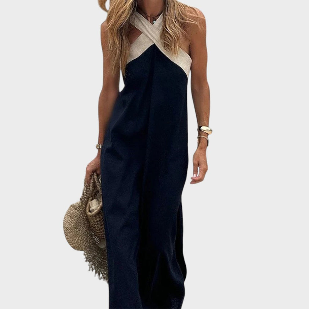 Sienna | Robe col croisé